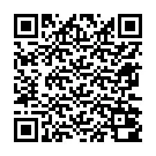 Código QR para número de telefone +12672000458