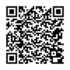 Codice QR per il numero di telefono +12672000475
