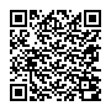 Código QR para número de teléfono +12672000478