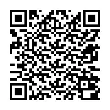 QR kód a telefonszámhoz +12672000484