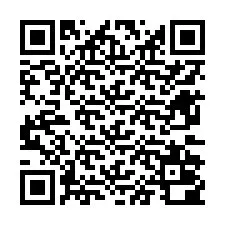 Kod QR dla numeru telefonu +12672000502