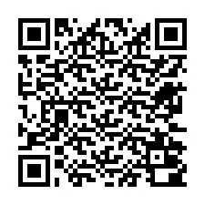 QR код за телефонен номер +12672000529