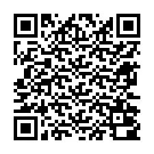 Código QR para número de teléfono +12672000568