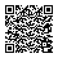 Codice QR per il numero di telefono +12672000580