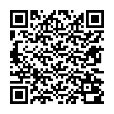 Código QR para número de teléfono +12672000582