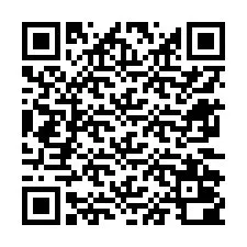 QR код за телефонен номер +12672000588