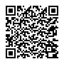 Código QR para número de teléfono +12672000604