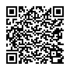 QR-code voor telefoonnummer +12672000628