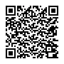 QR код за телефонен номер +12672000646