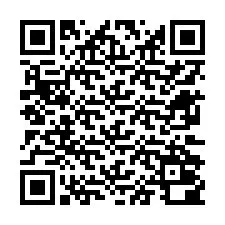 QR-code voor telefoonnummer +12672000648