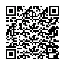 Codice QR per il numero di telefono +12672000655