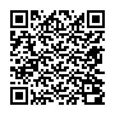 QR Code สำหรับหมายเลขโทรศัพท์ +12672000676