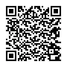 電話番号のQRコード +12672000722