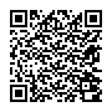 QR код за телефонен номер +12672000725