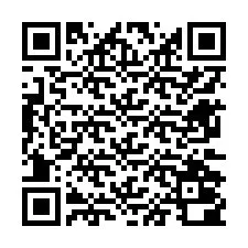 Codice QR per il numero di telefono +12672000746