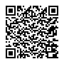 QR-koodi puhelinnumerolle +12672000805