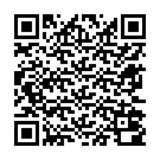 Código QR para número de teléfono +12672000828