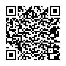 QR-code voor telefoonnummer +12672000833