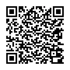 Kod QR dla numeru telefonu +12672000838