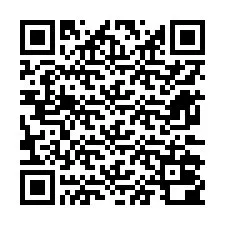 Kode QR untuk nomor Telepon +12672000845