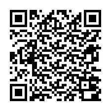 Código QR para número de teléfono +12672000850