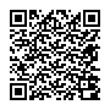 QR Code pour le numéro de téléphone +12672000876