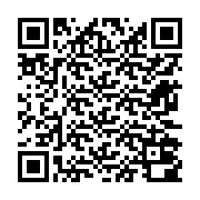 Codice QR per il numero di telefono +12672000895