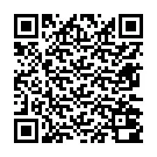 Código QR para número de teléfono +12672000946