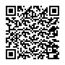 QR kód a telefonszámhoz +12672000988