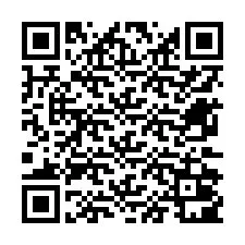 QR-code voor telefoonnummer +12672001043