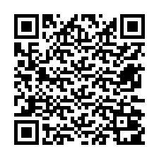 Kode QR untuk nomor Telepon +12672001047