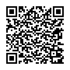 QR-code voor telefoonnummer +12672001054