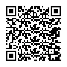 QR-code voor telefoonnummer +12672001057