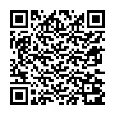 QR-code voor telefoonnummer +12672001108