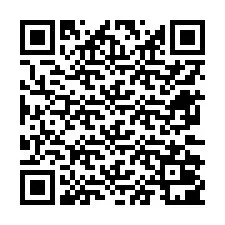 Kode QR untuk nomor Telepon +12672001118