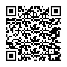 QR-код для номера телефона +12672001273