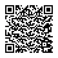 Kod QR dla numeru telefonu +12672001350