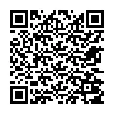 Código QR para número de telefone +12672007187