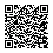 Codice QR per il numero di telefono +12672008839