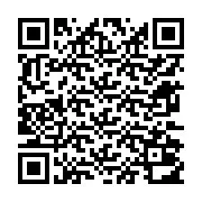 QR код за телефонен номер +12672012144