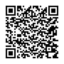 Codice QR per il numero di telefono +12672018155