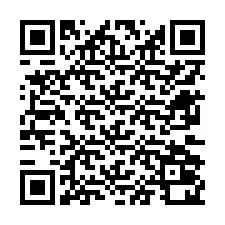 Codice QR per il numero di telefono +12672020308