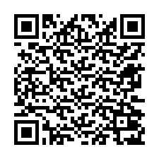 Kod QR dla numeru telefonu +12672027258