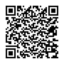 QR Code สำหรับหมายเลขโทรศัพท์ +12672034003