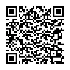 Codice QR per il numero di telefono +12672037250