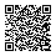 Código QR para número de teléfono +12672037252