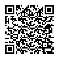 QR код за телефонен номер +12672037254