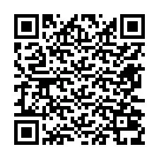 QR Code pour le numéro de téléphone +12672039176