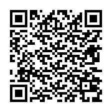 Kode QR untuk nomor Telepon +12672039182