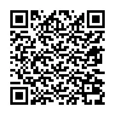 Código QR para número de teléfono +12672039188